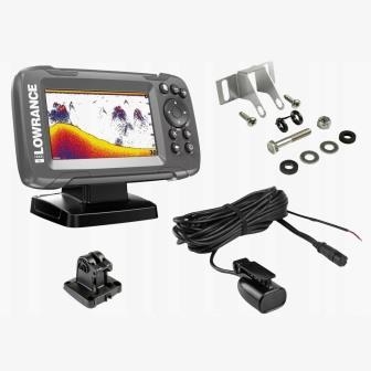 Эхолот Lowrance HOOK (Лоренс Хук) 2-4x с датчиком Bullet